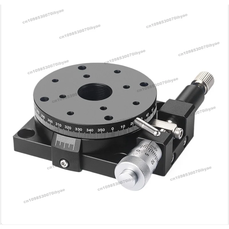 

For Indexing Disc Rotating Platform R-axis Rotating Table Manual Rotator Fine Adjustment Angle Adjustment Indexing High Load