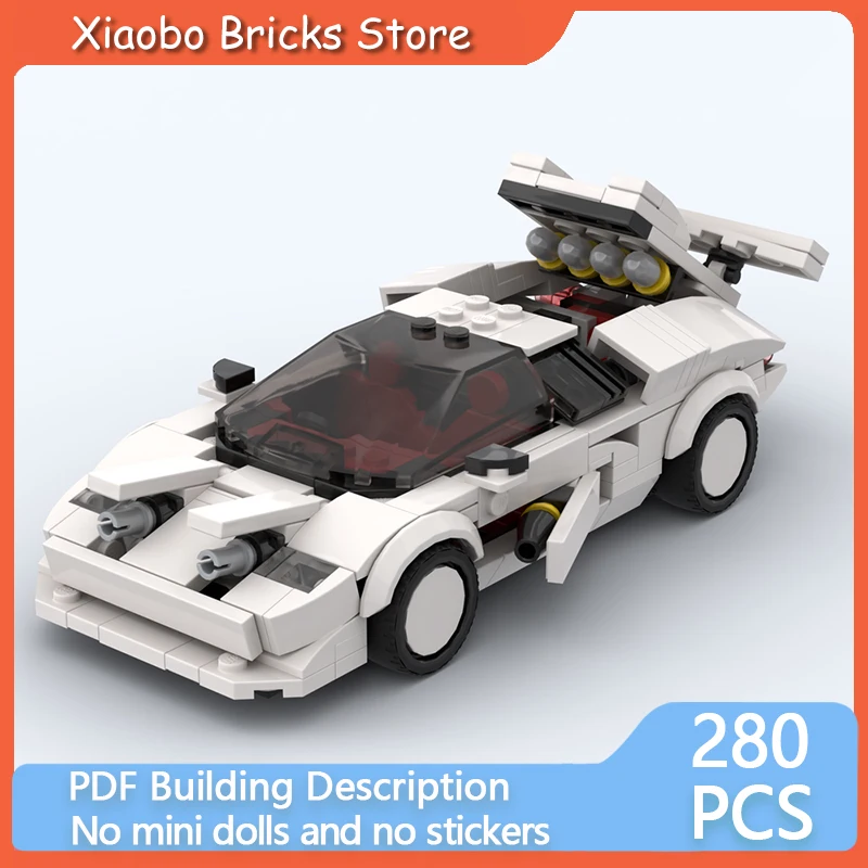 

Городской автомобиль, модель скоростного чемпионата MOC, строительные кирпичи, шпионский спортивный автомобиль, модульная технология, подарки, праздник, сборка, детские игрушки, костюм