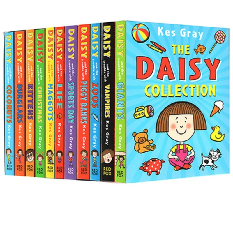 

11 BOOKS Nick Sharratt Kes Gray The Daisy Collection Original English Reading Children's Books