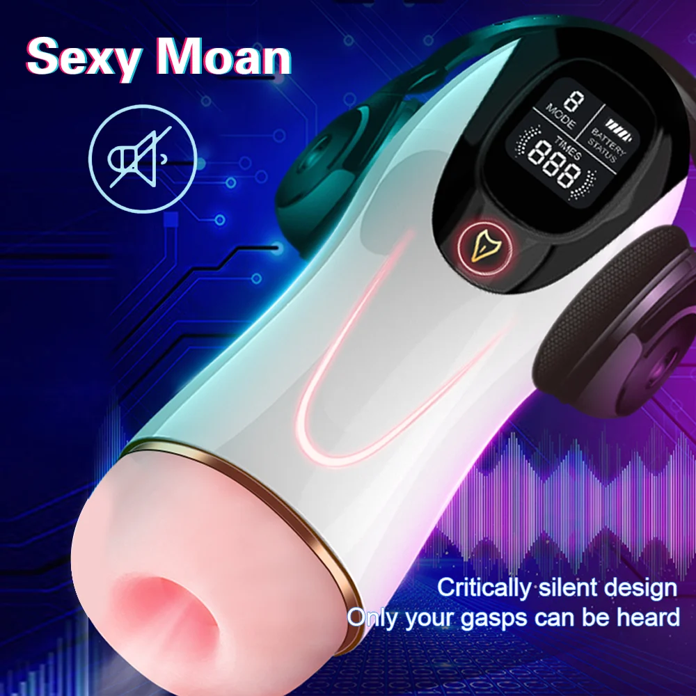 Automatic Male Masturbator Cup Sucking Vibration 18+ Blowjob Real Vagina Pocket Pussy Penis Oral Sex Machine Toys For Man Adults