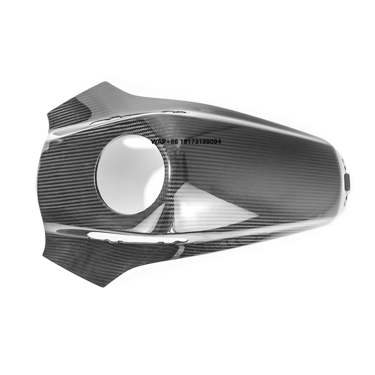 

Motorcycles Accessories 3K Twill Glossy Carbon Fiber Fuel Tank Centre Plate Black Fit for-BMW 1250 ADV Models