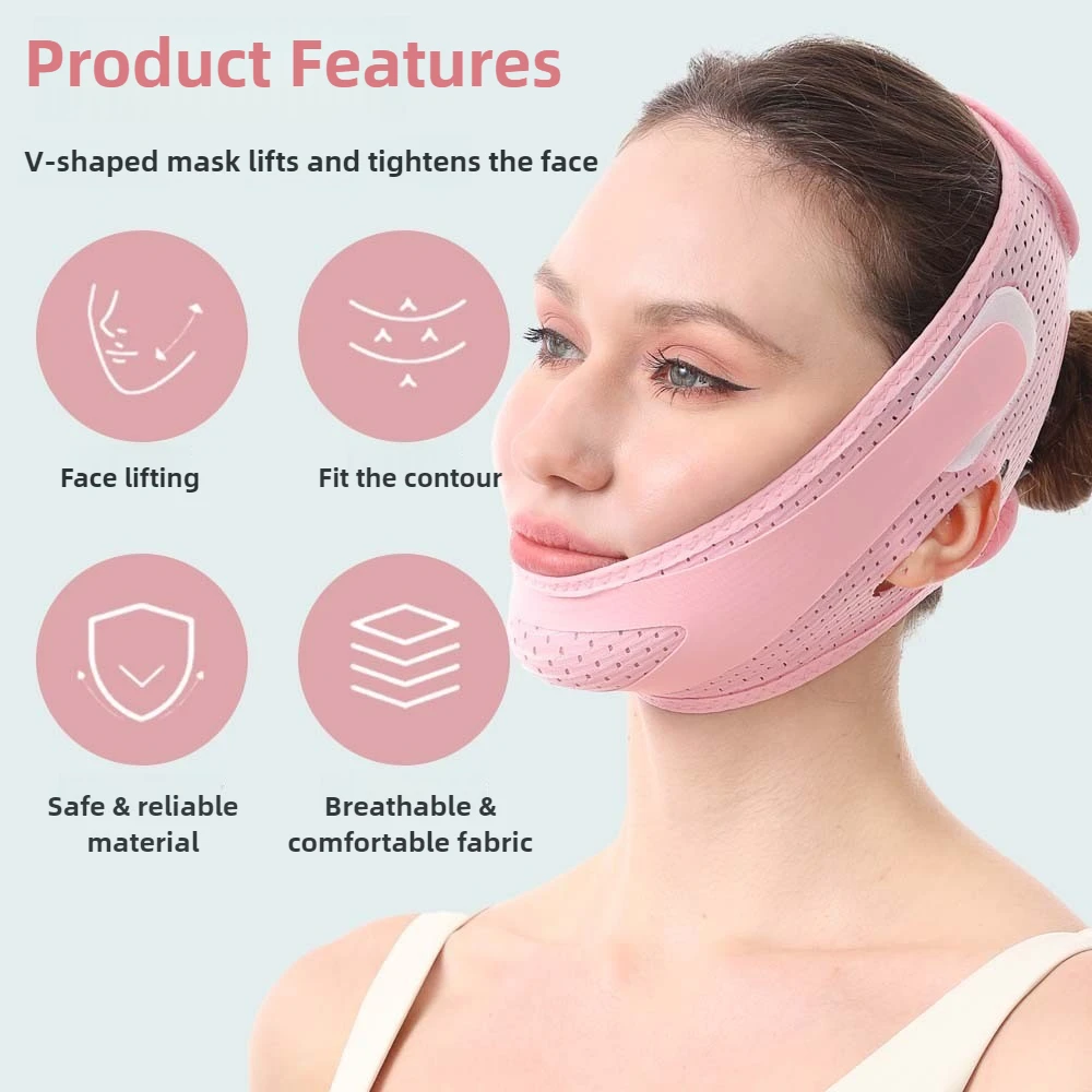 Women V Line Face Shaper Face Lifting Slimming Strap Chin Cheek Lift Up Belt Anti Wrinkle Bandage Facial Beauty Skin Care Tools