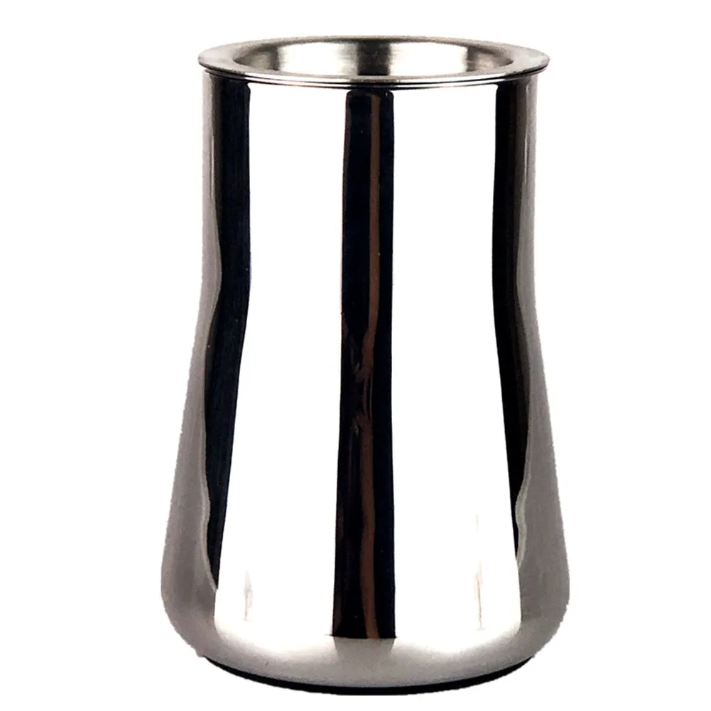 Manual brewing coffee grounds filter with stainless steel construction optimized for aroma and flavor enhancement
