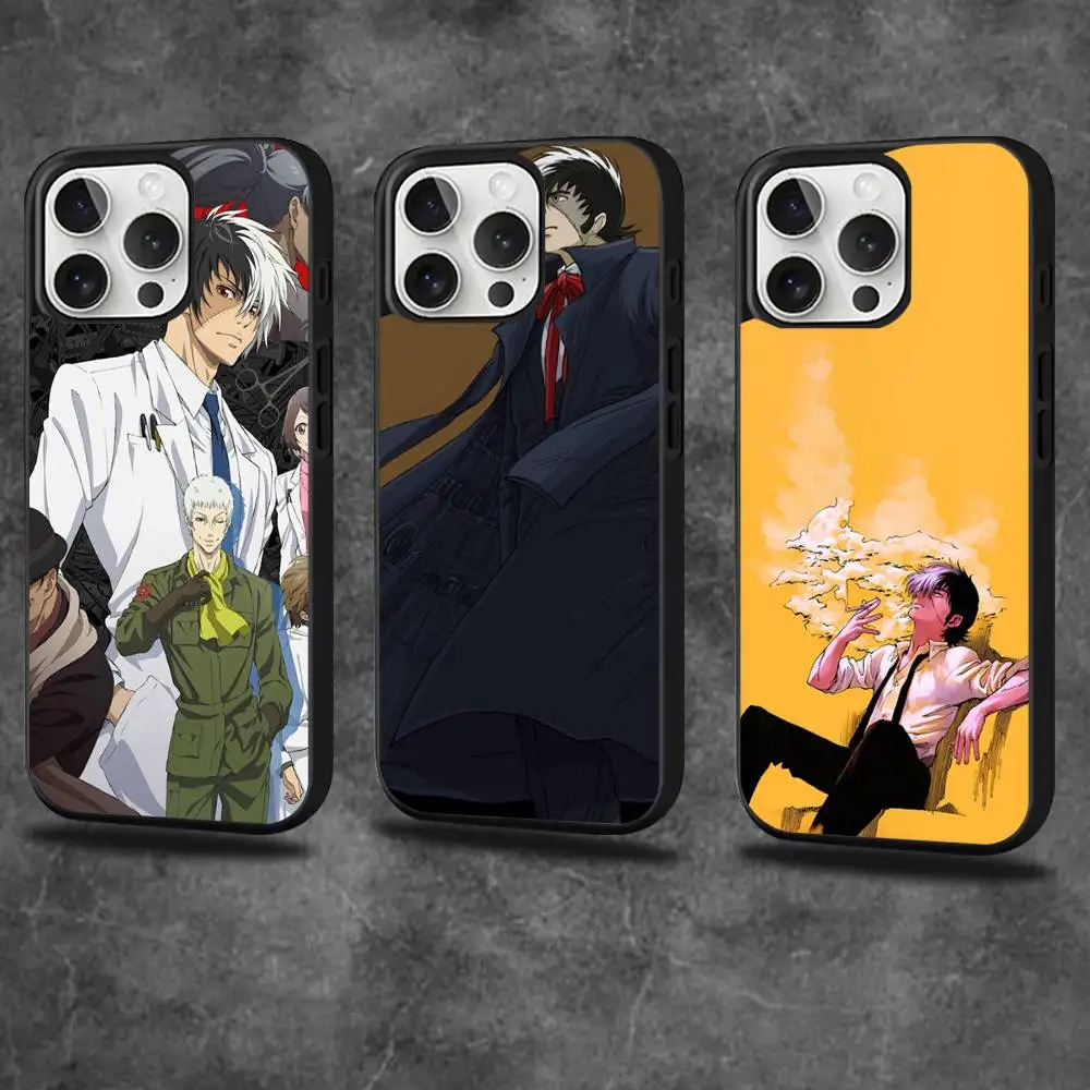 

Cartoon Black Jack Phone Case For iPhone 17,16,15,14,13,12,11,Pro,Max,Plus,Mini,SE4,E Magnetic Magsafe Wireless Charging