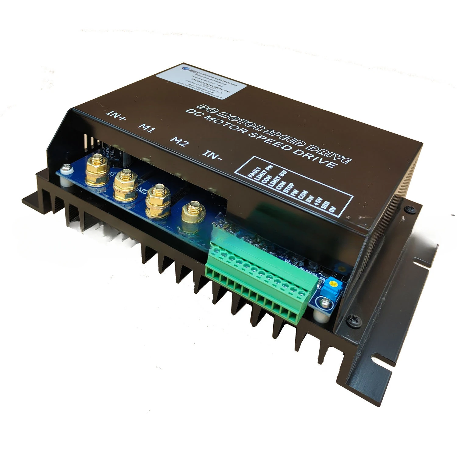 High Current 24V 600W PWM DC Motor Controller 12v Dc Motor Speed Controller 100A  Pwm Controller 12v Dc