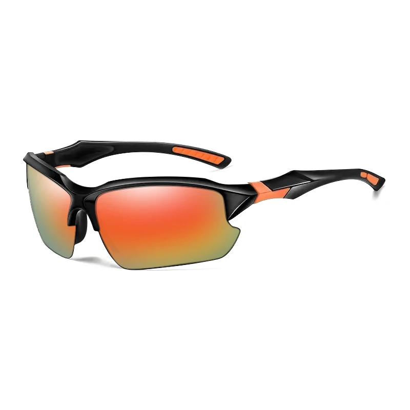 Polarisierte Angelbrillen, klassische Sportsonnenbrillen, UV-Schutz für Herren und Damen, ideal für Outdoor-Sportarten wie Laufen, Wandern und Radfahren. – Detail 10