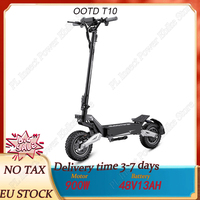 OOTD T10 Electric Scooter Foldable 11 Inch Off-Road Tires 500W 48V 13AH Folding Elegant Electric Mountain Scooterboard E-Scooter