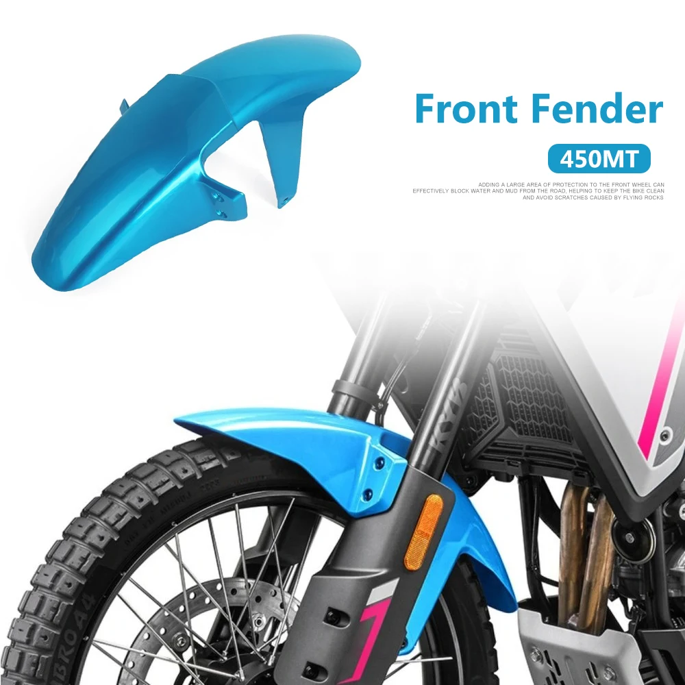 

NEW Motorcycle Front Mudguard Guard Low Wheel Cover For CFMOTO 450MT 450 MT 450-MT Fender Mud Guard Accessories 2025 2024