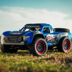 JJRC Q130 1:12 70 KM/H lub 50 KM/H 4WD RC Samochód z lekkim bezszczotkowym silnikiem Zdalnie sterowany szybki driftowy Monster Truck Zabawka