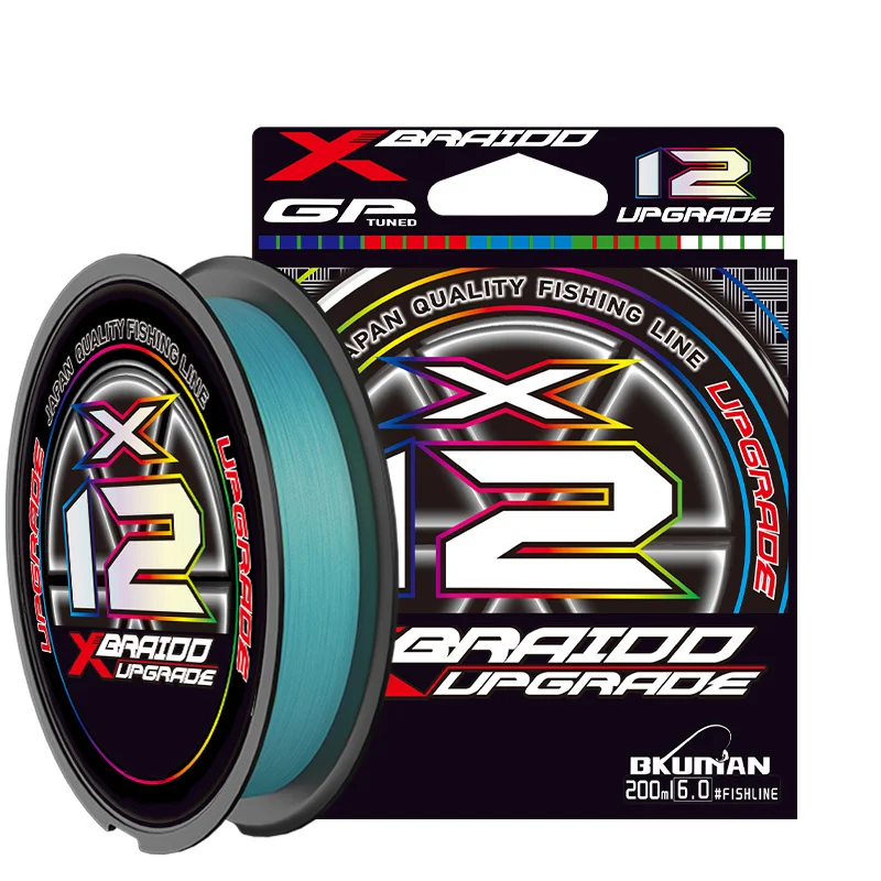 

12-strand 150-meter wear-resistant polyethylene fishing line, suitable for altwater and freshwater, durable fishing line