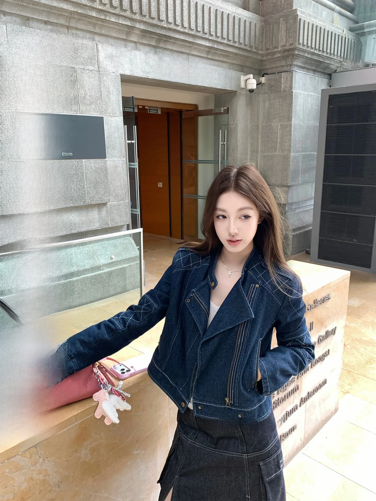 

Винтажная рабочая куртка Chestnut London, повседневная, приталенная, для женщин, из хлопка и полиэстера