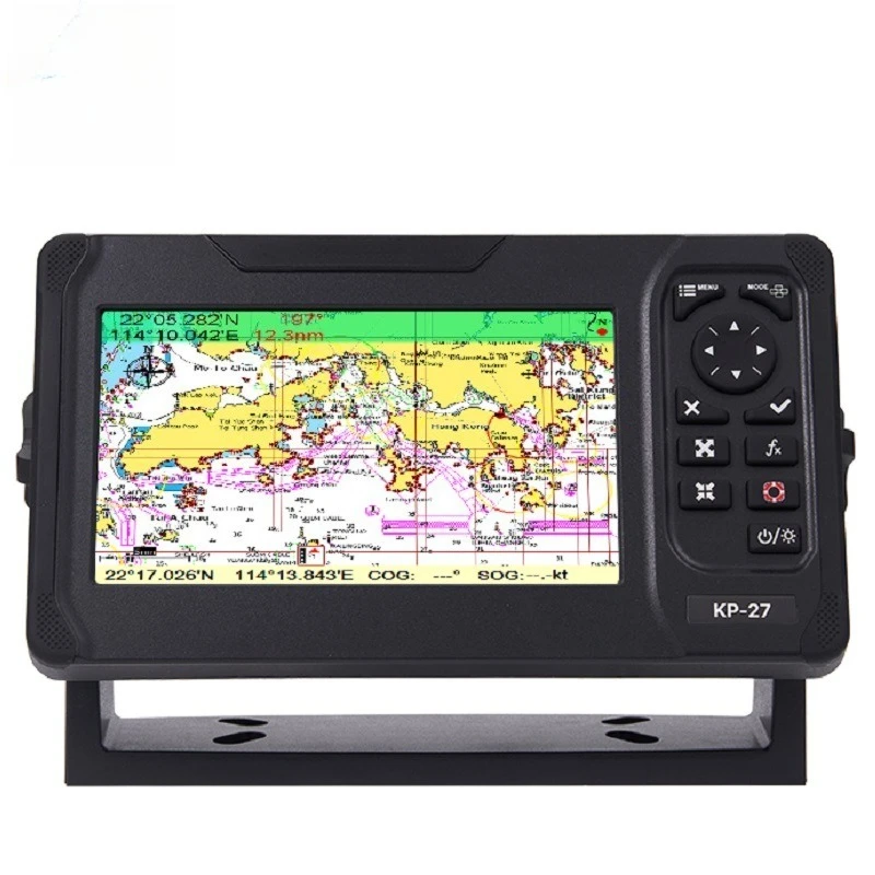 

KP-27 7 Inch Marine GPS Chart Plotter – NMEA 2000/0183, 1000 Nits Bright Waterproof Display, Class B+ AIS