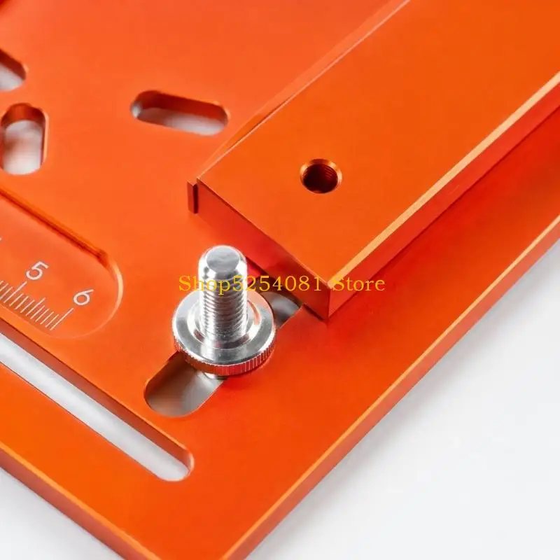 AXYC Woodworking Slotting Jig with Large Fence and Main Plate for Positioning Wood Boards During Furniture Making, DIY Projects,