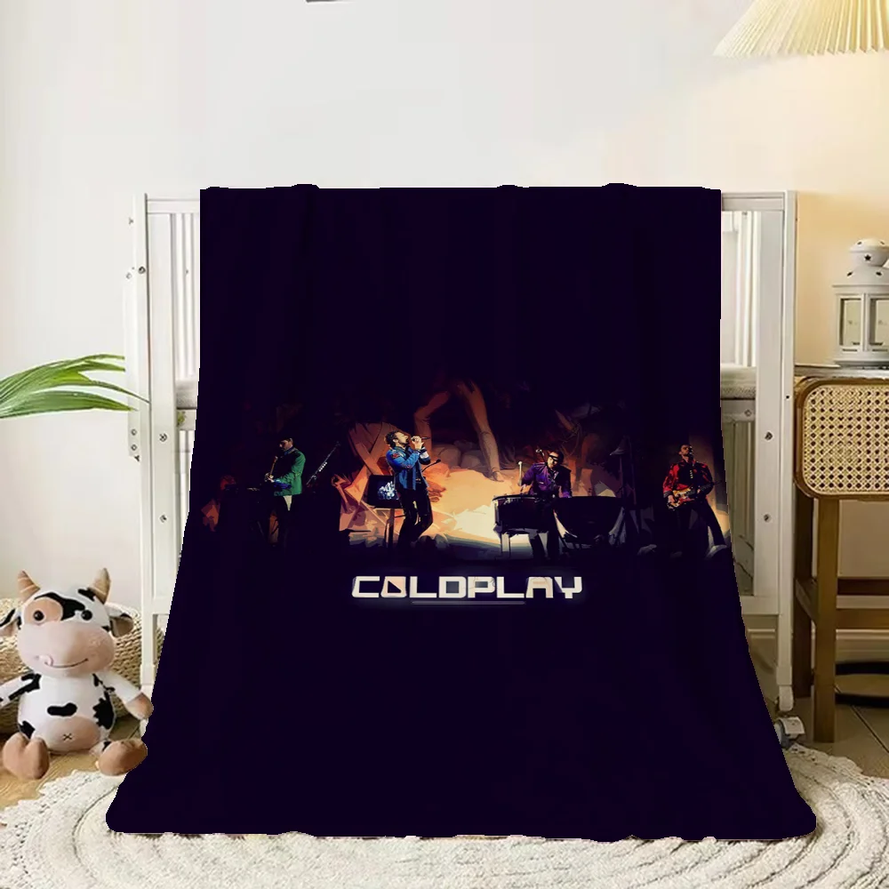 Coldplay Designer Throw Blanket for Sofa Luxury Bedding Bed Blankets for Adults Thin Wadding Blanket Oversized 200x300 Knee Nap