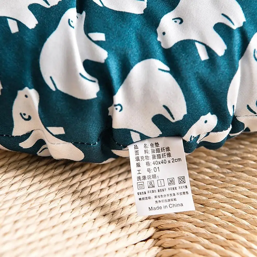 وسادة مستديرة مانعة للإنزلاق لكرسي الطعام ، وسادة مقعد الطالب ، دافئة ، طالب ، مكتب ، مقصف ، 10 أنماط ، 40 × 40 سم #4