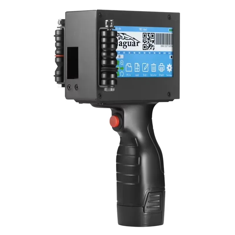 Yaomatec Handheld Inkjet Printer for Automatic Date Code and QR Code Printing Fully Portable Inkjet Printer