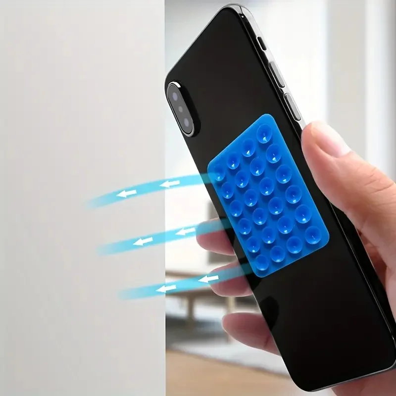 Silikon-Telefonhalter mit Saugnapf, wasserdicht, selbstklebend, mobiler Ständer für Küchenspiegel, Yoga, Zimmer, einfach zu installieren und zu entfernen – Detail 4