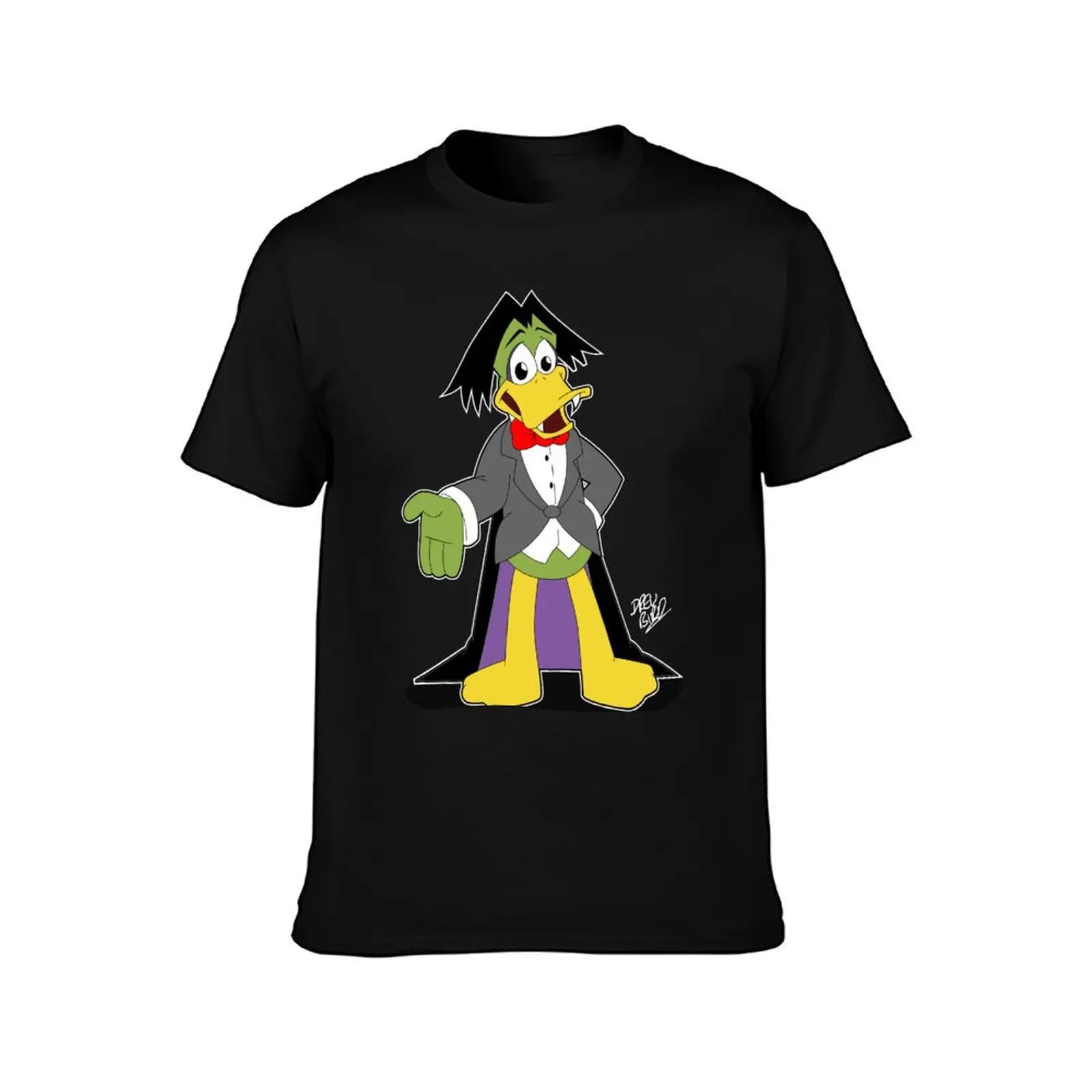 Duckula T-Shirt anime tshirt vintage big and tall t shirts for men