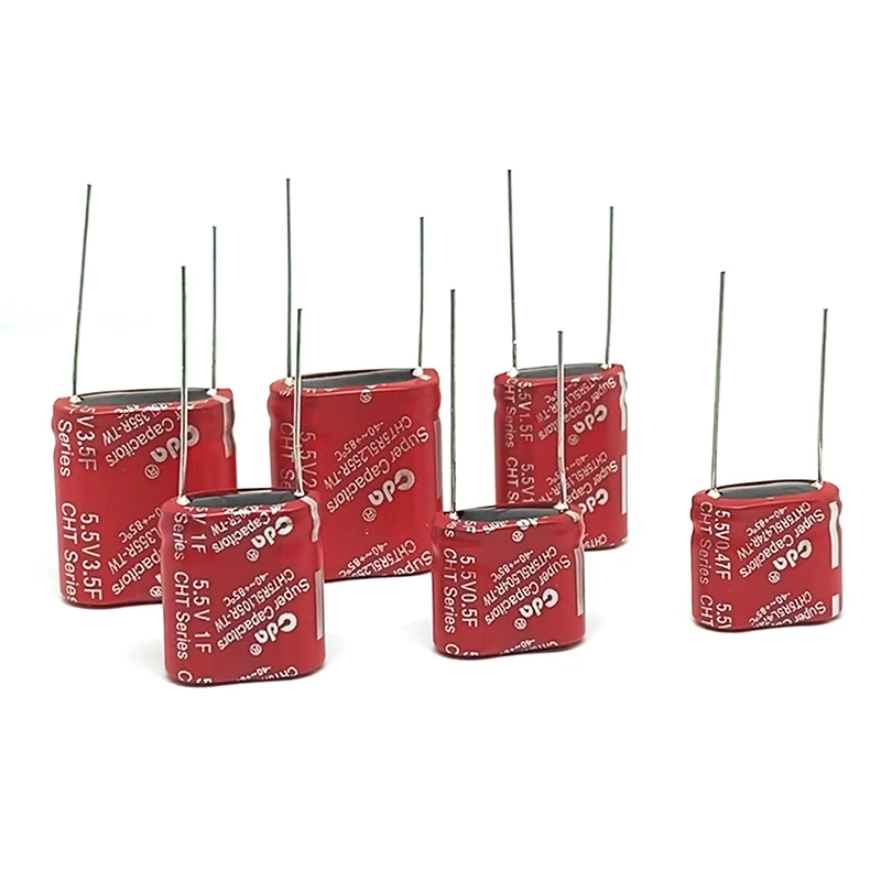 Capacitores super cda 5.5v 0.47f CHT-5R5L474R-TWQ farrah supercapacitores