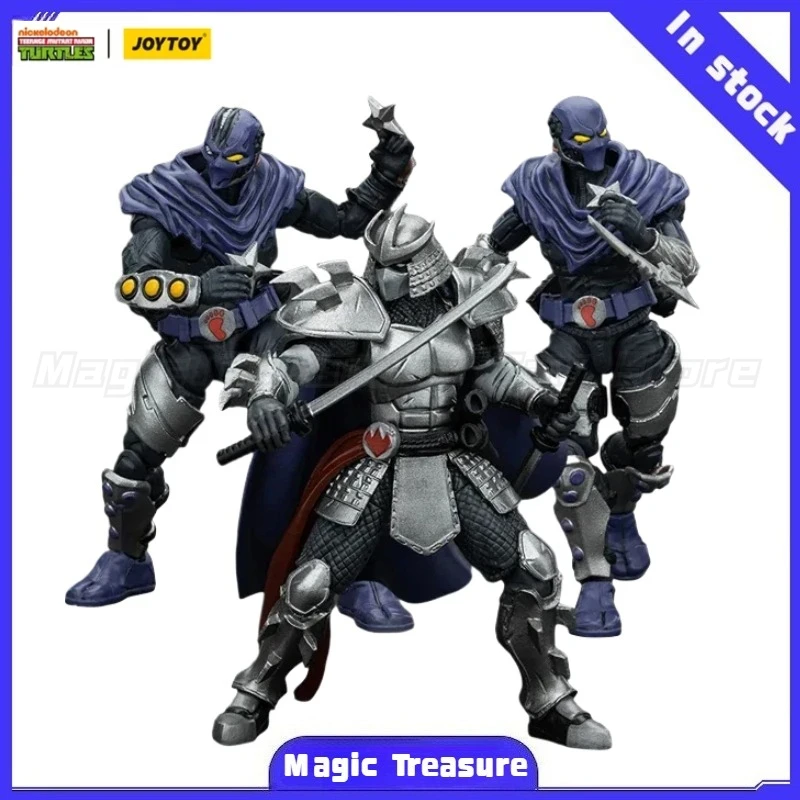 

【MT】JOYTOY 1/18 Action Figure TMNT Ninja Turtles Shredder Foot Clan A Foot Clan B Anime Figures Toys Collection Ornaments