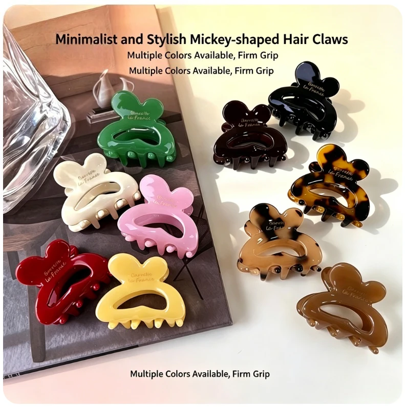 Acetate cute age reducing butterfly small grab clip hair grab clip bangs side clip