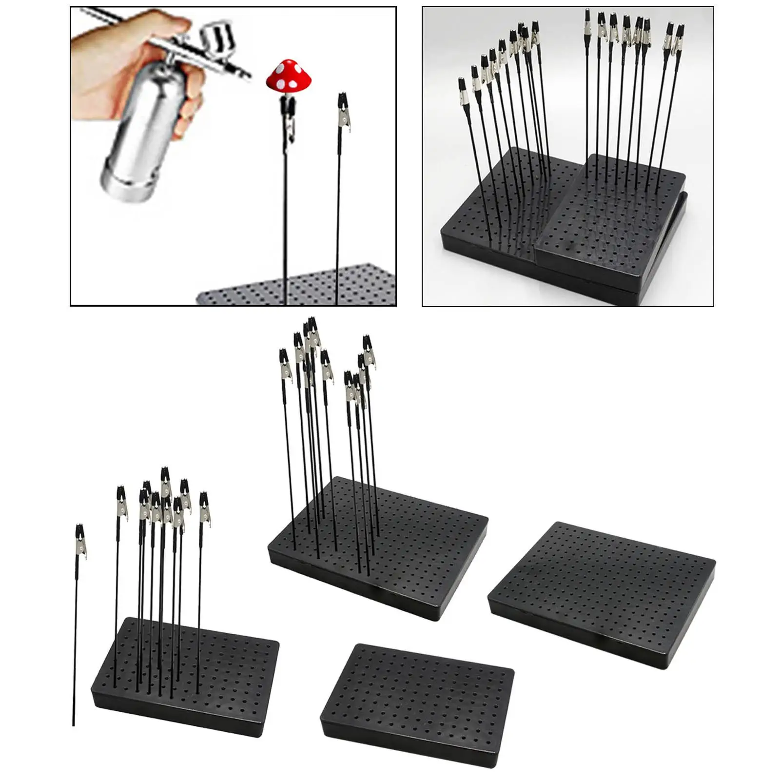 Schilderijstandaard Basis Alligator Set Modelleringstool Airbrush Spray Paint ambachten voor Model Hobby Modelonderdelen