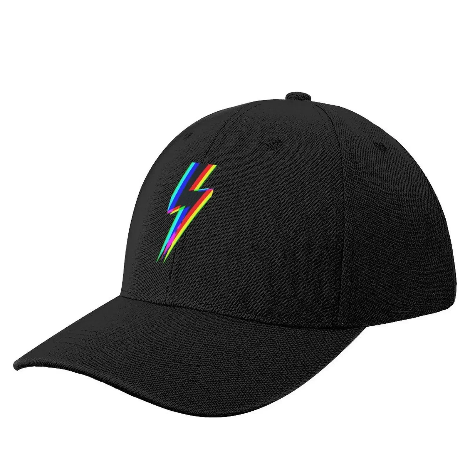 

Trippy lightening bolt Baseball Cap Thermal Visor Beach |-F-| Ball Cap Woman Hats Men's
