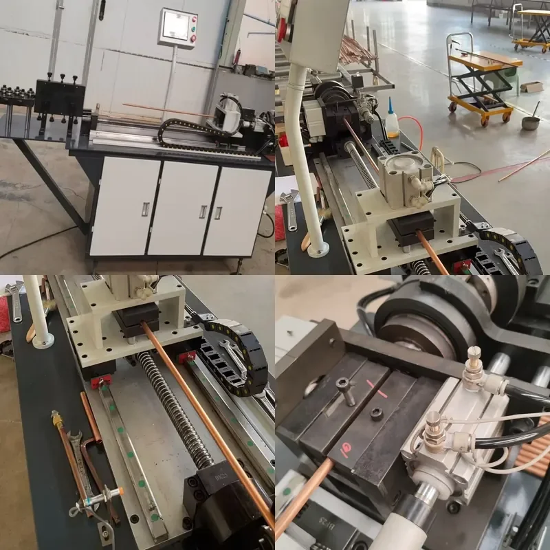 for HJD Automatic Stainless Steel Carbon Steel Aluminum Alloy Pipe Cutting Machine PLC Control Servo Motor Drive