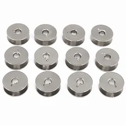 12 PCS Metal Bobbins #9033 Fits Pfaff 130, 280, 1007, 1010, 1037,6110, 6112, 6120 etc Sewing Machine Accessories