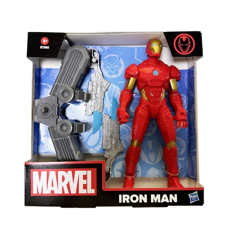 New Marvel The Avengers Iron Man Personalized Creative Children's Figure Toy Gift Cartoon Anime Movie Character Desktop Ornament