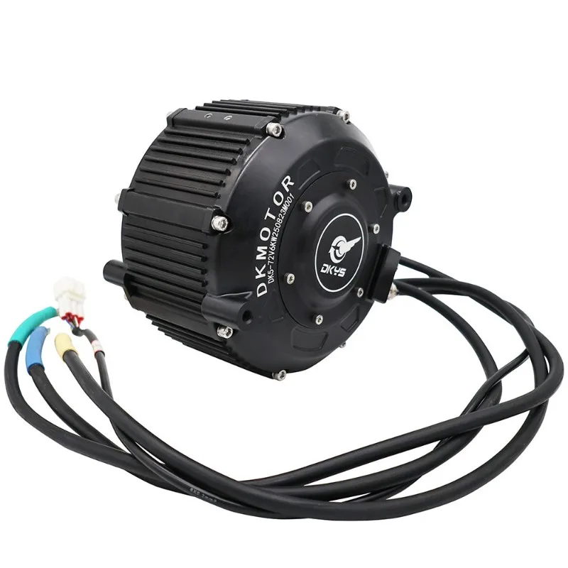 

Синхронный центральный двигатель DKYS Top Width Motor 168 Structure 50H10KW с постоянными магнитами для внедорожников Qiulong, с датчиком Холла