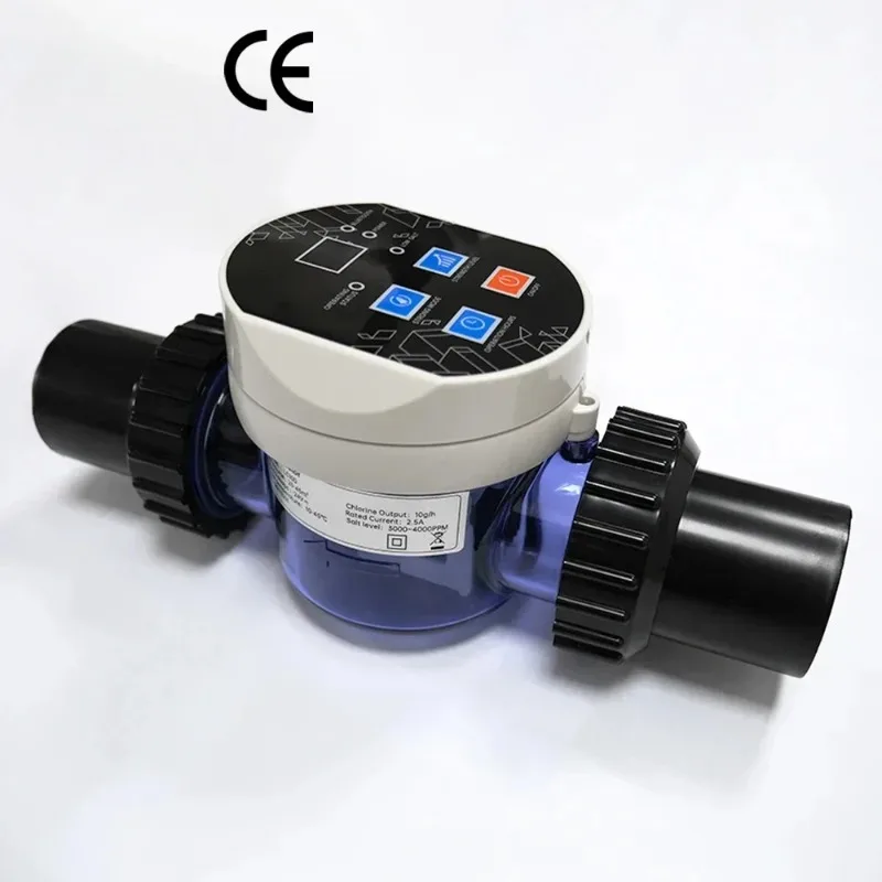 Bluetooth App Remote Salt Chlorine Machine | 2.5-10G Swimming Pool Electrolysis Generator Salt Water Sanitizer