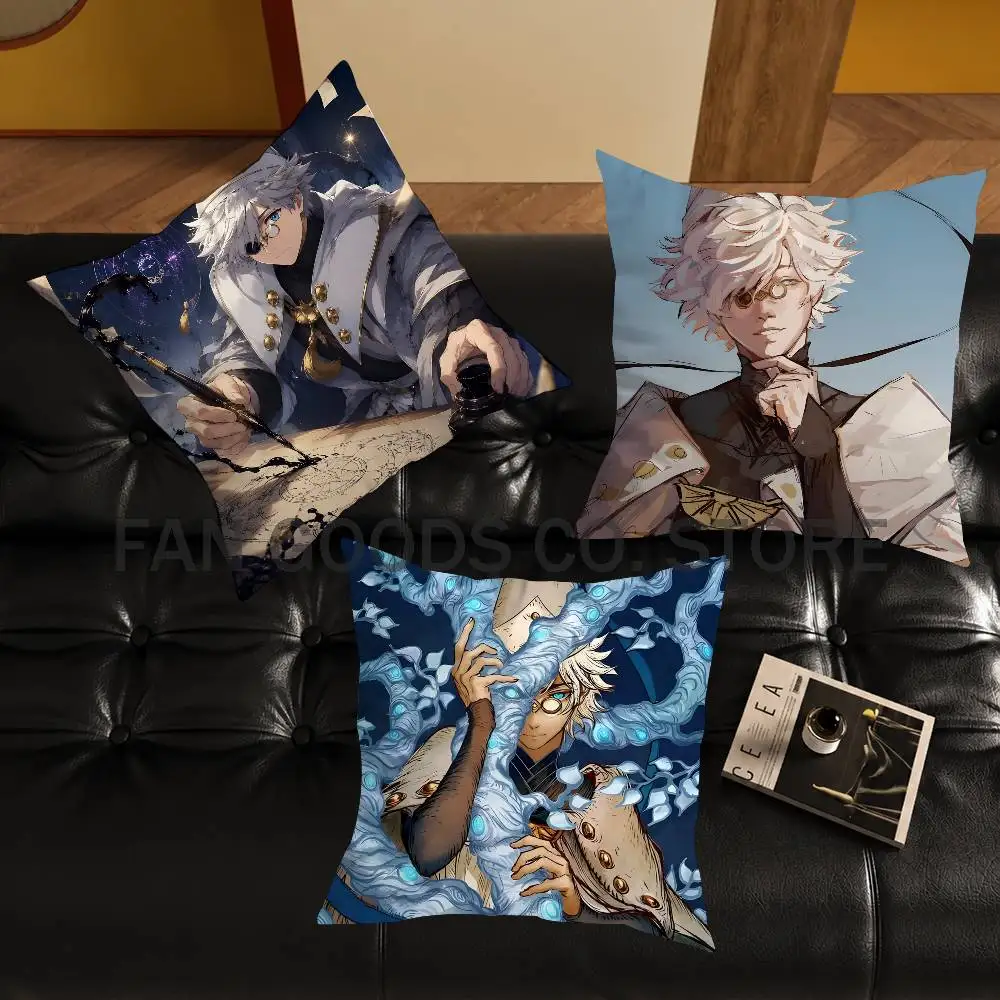 

T-Tongari Boushi A-Atelier Qifrey Pillow Case For Sofa Decor Car Office Room Printing Cushion Cover Decorations and Protector