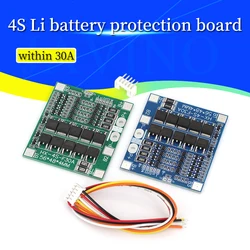Javino 4S 14.8V Li-battery protection Board with Balanced 4S 12.8V lithium iron phosphate Battery Protection Board 30A