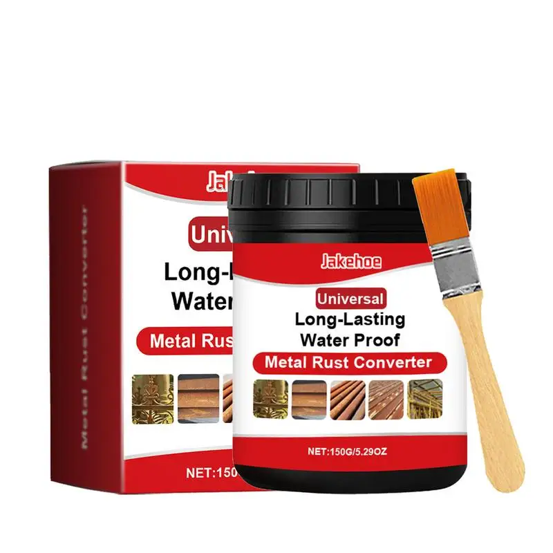 Rust Converter For Metal Rust Conversion Agent Rust Renovator With Brush For Rust Repair Metal Paint Rust Reformer Effective