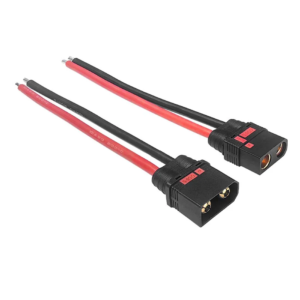 QS8-S Spark for proof Battery Adapter Connector Designed for Safe Connection of High Power Lithium Batteries in RC and EV