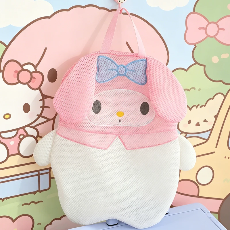 

New Laundry Bag Hello Kittys Anime Cartoon Household Clothing Slim Network Wash Bag Thickened Anti-Deformation Wash Bag