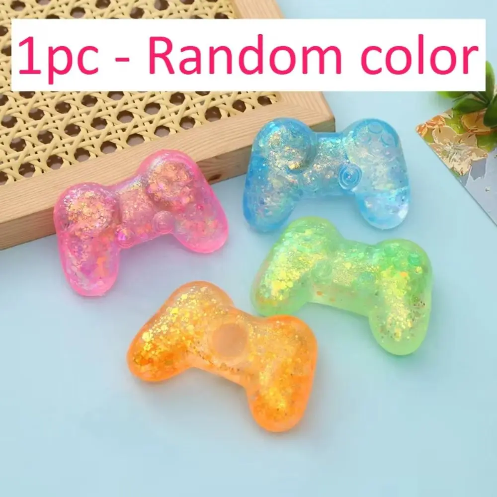 Novelty Sequins Game Machine Squishy Slow Rebound Super Soft Maltose Fidget Ball Pinch Elastic Sensory Fidget Children Gifts