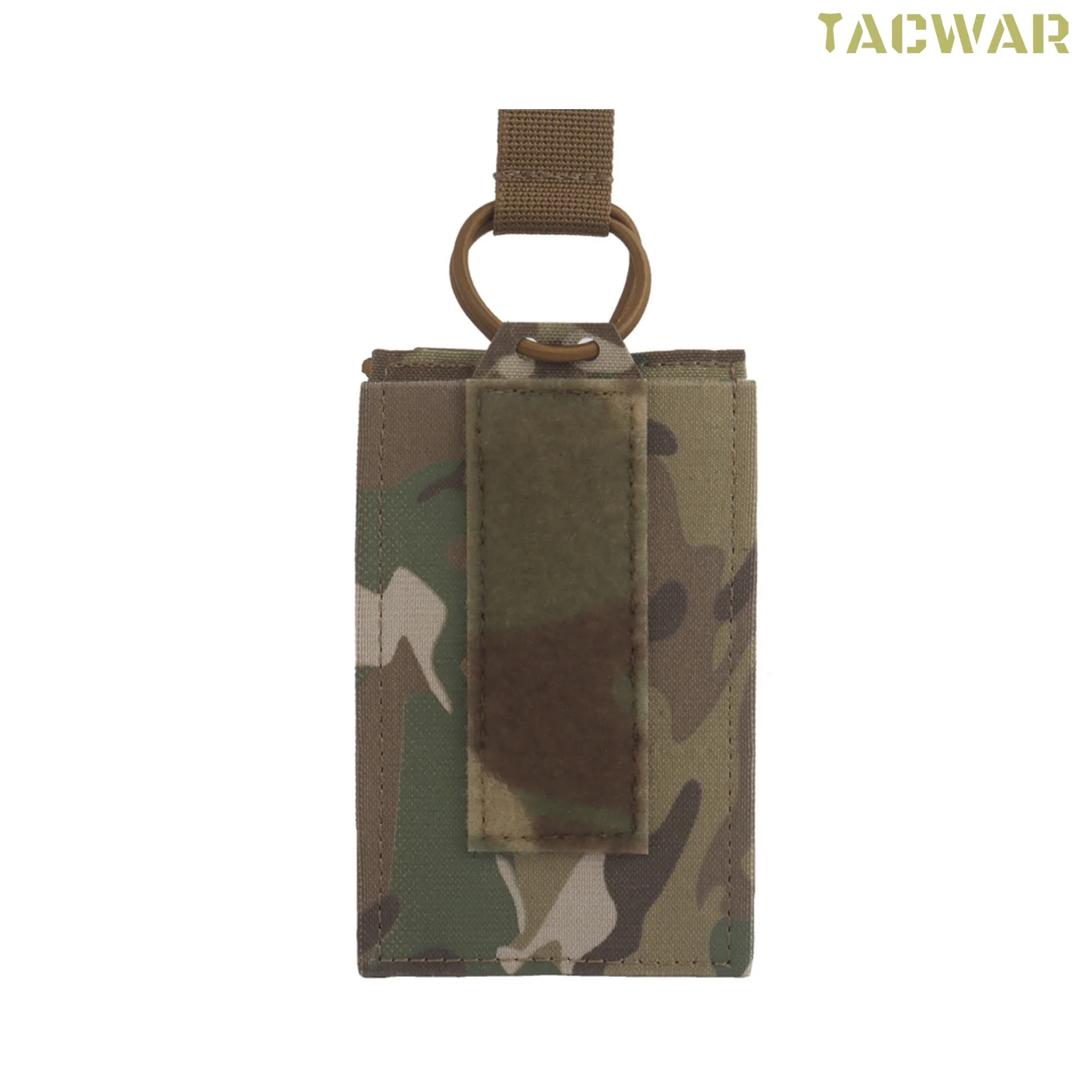 SP Elastic 5.56 Single Mag Pouch W/ Elastic Handle and Loop Fastener for Plate Carrier Chest Rig Placard Flap Fixed Cover