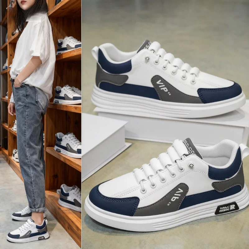 

Men's Shoes Outdoor Sneakers Low Top Leather Male Loafers Trend Comfortable Running Shoes High Quality Slip on Men Casual Shoes