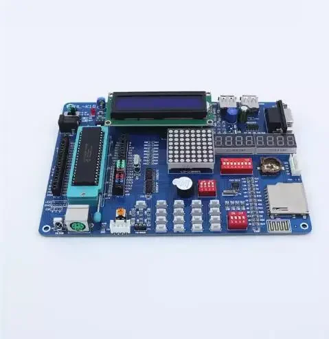 PIC16F877A development board PIC microcontroller learning board with kit2 simulator PIC development board kit