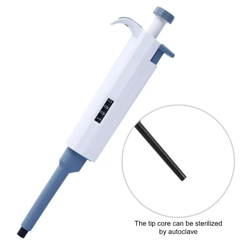 High Precision Fixed 10-200uL Single Channel Digital Micropipette for Laboratory Equipment