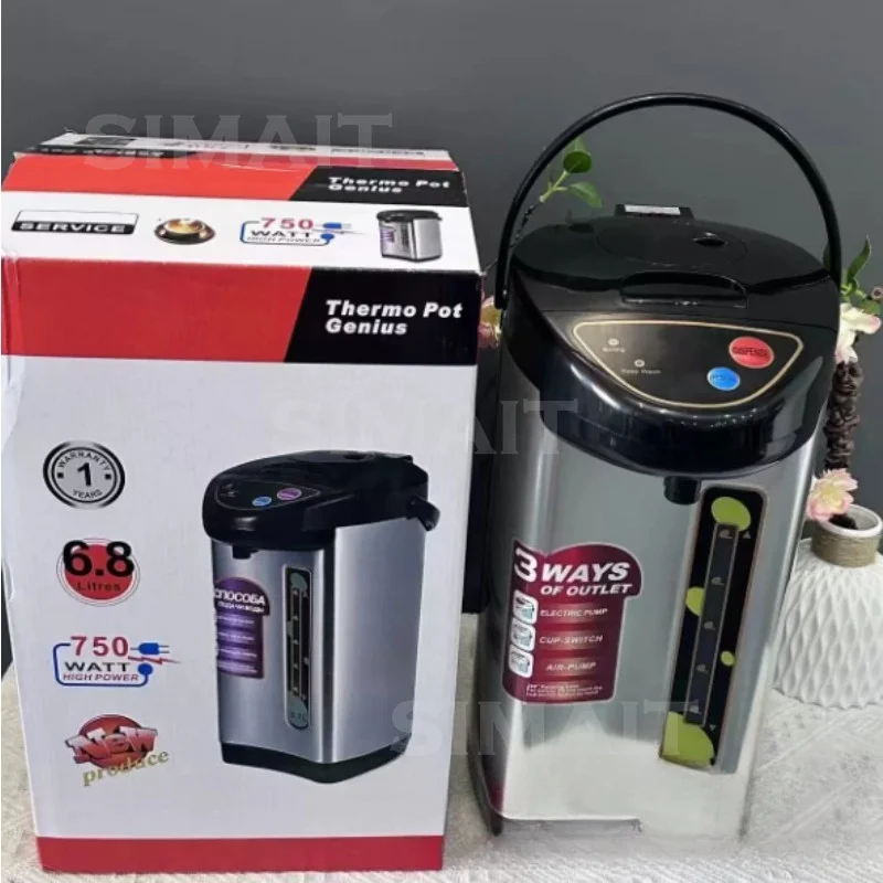 Constant Temperature Stainless Steel 6.8L Large Capacity Electric Hot Water Kettle Office Household Water Dispenser