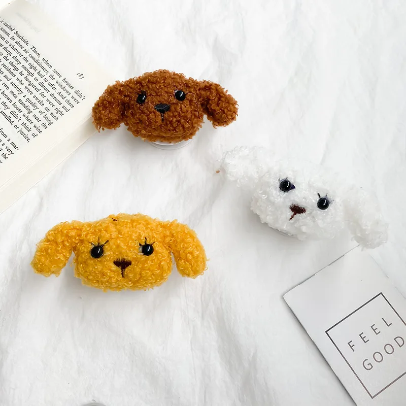 Criativo dobrável suporte de almofada de ar bonito dos desenhos animados pasta preguiçoso airbag suporte de pelúcia cão de pelúcia móvel tablet telefone titular aperto