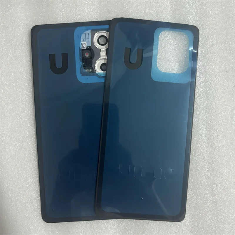 A+++ For Xiaomi Redmi Note 12 Pro 5G 22101316C 22101316I Battery Back Cover Glass Rear Housing Panel Case Replacement With Lens