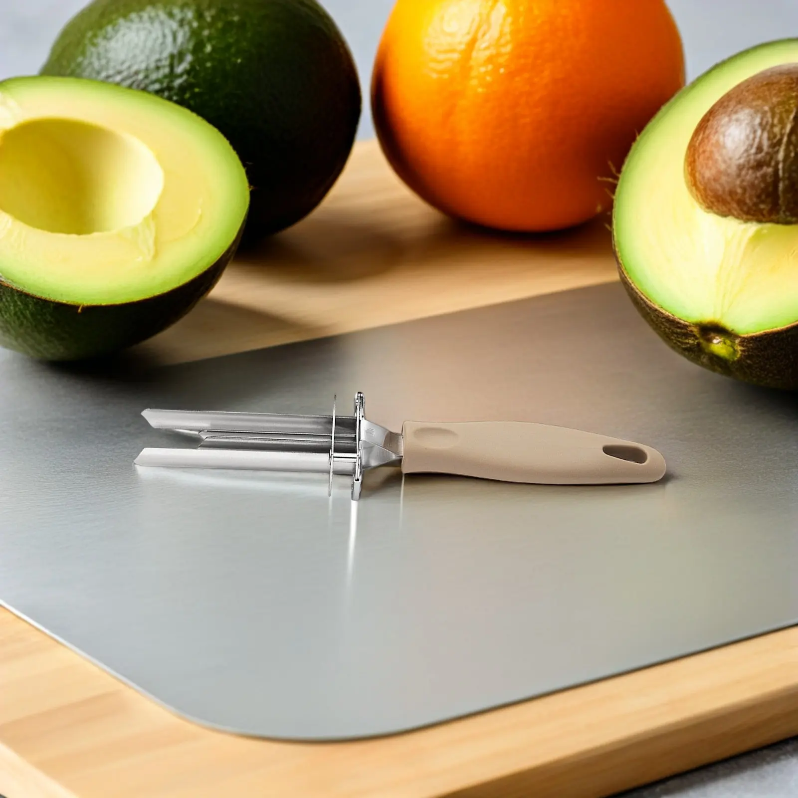 Corer Remover Adjustable Diameter Bell Pepper Corer Fruit Vegetable Peach Pitter Extractor Kitchen Gadget Dishwasher Safe