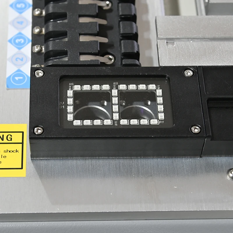 Desktop SMT Pick and Place Machine with Precision Vision System Automatic SMD LED PCB Assembly Mounter view 4