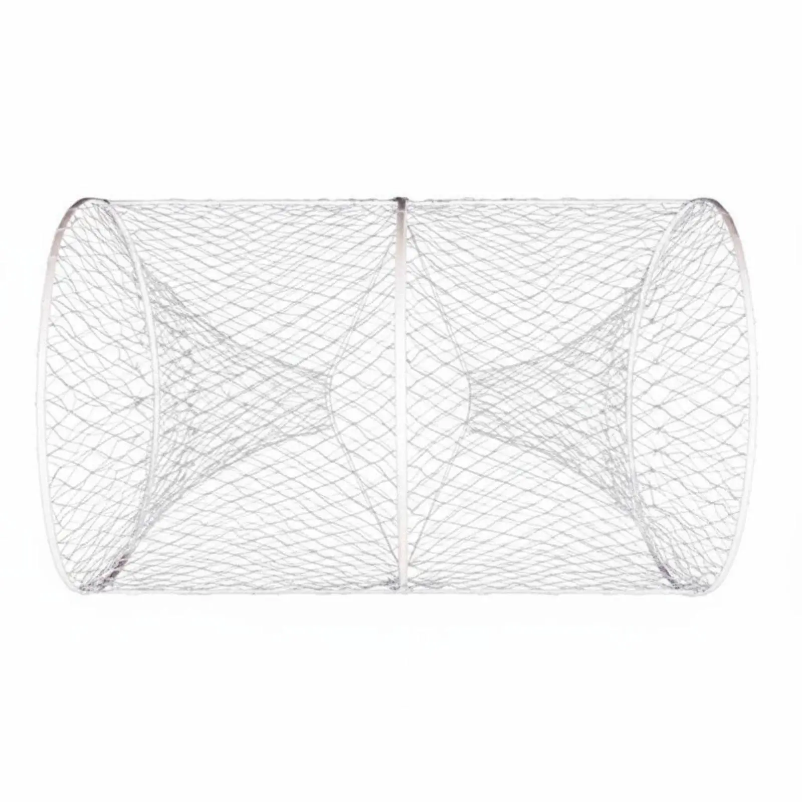Portable Fishing Basket Net for Carp Catfish Turtle with Tight Mesh Folding Cage