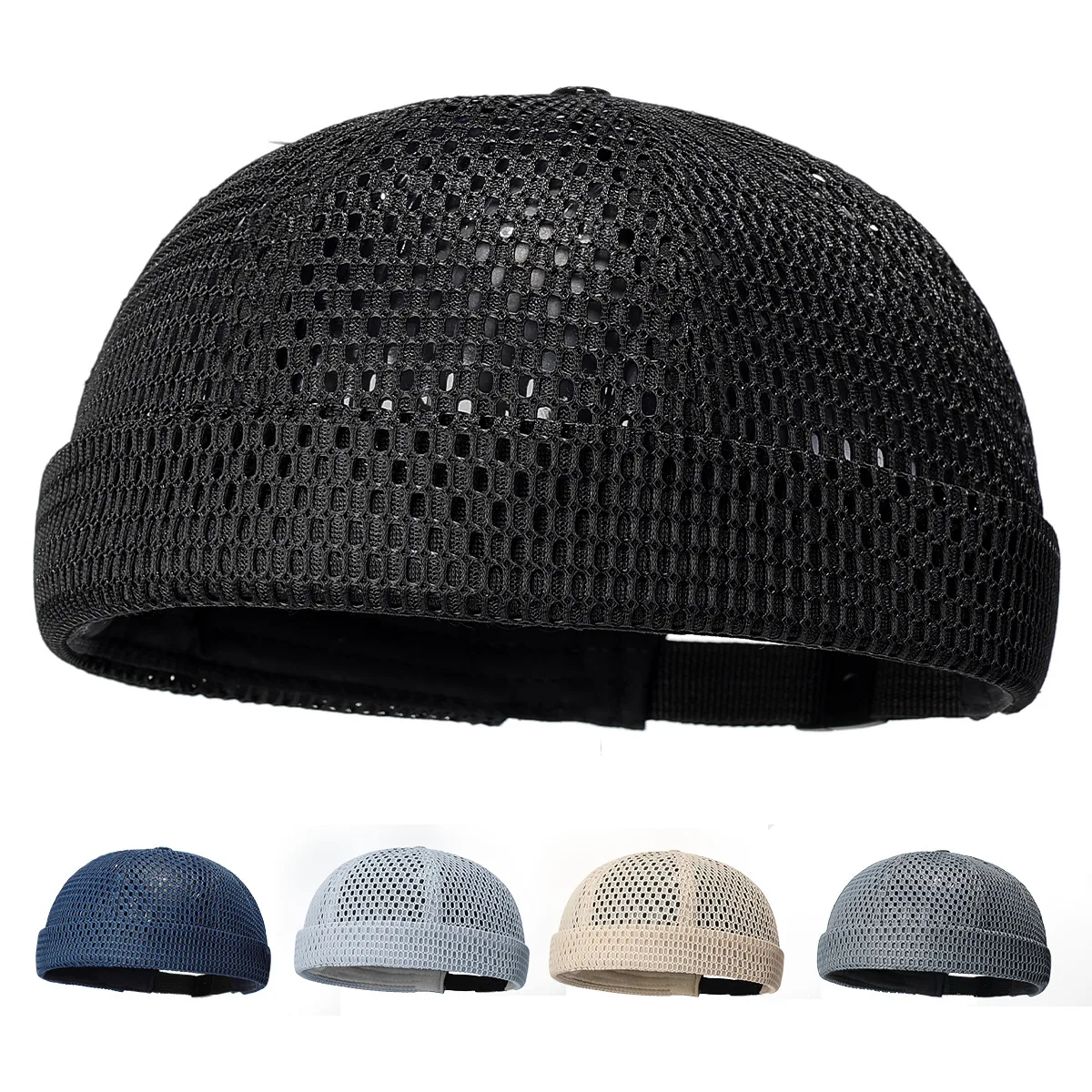 

New Summer Mesh Visor Baseball Cap Breathable Prince Hat Fashion Simple Gua Pi Hat Export Tangren Hat