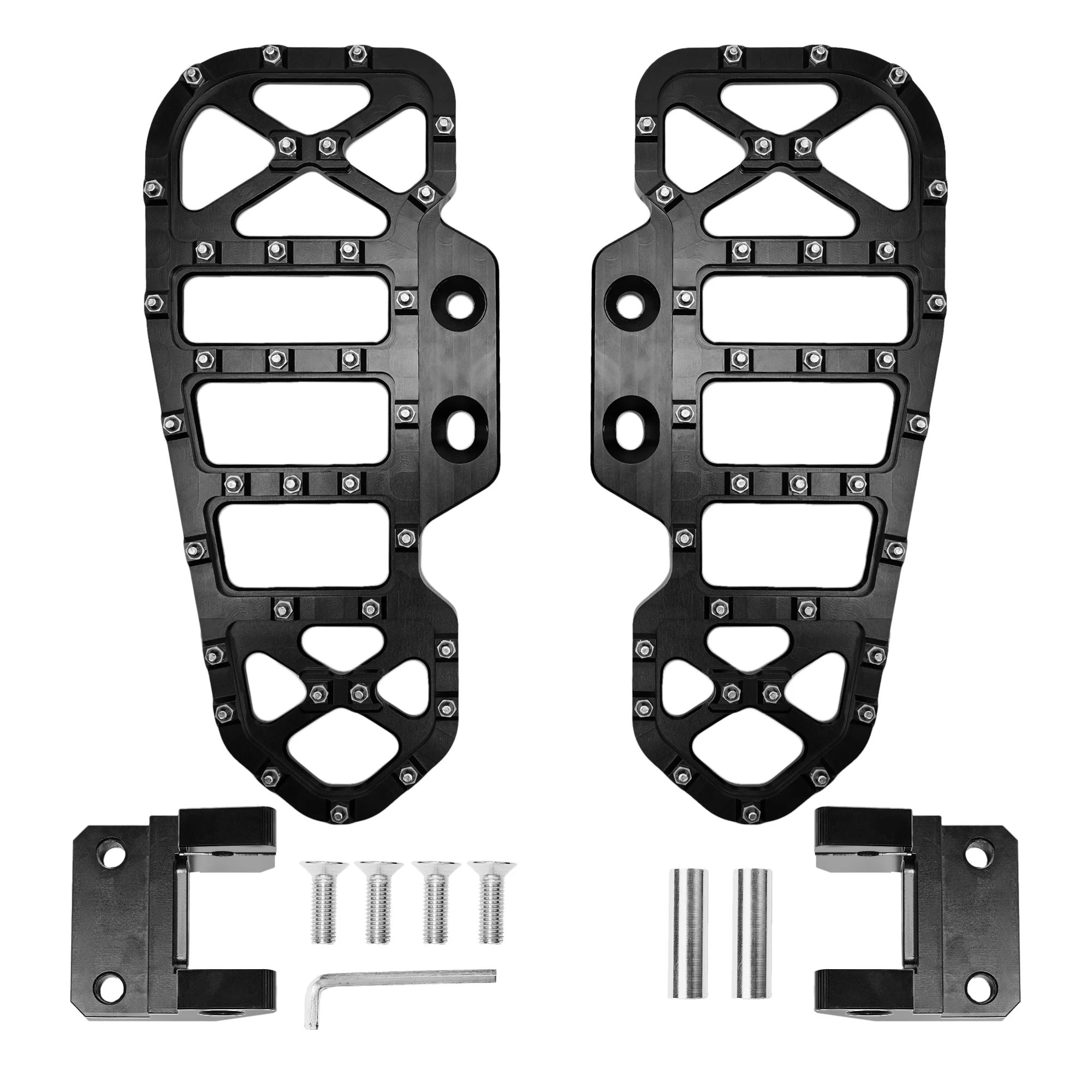 Upgrade Your Riding Comfort: Wide Aluminum Floorboards for Can-Am Spyder F3/F3-S/F3-T (2015+) | Driver Footrest Boards
